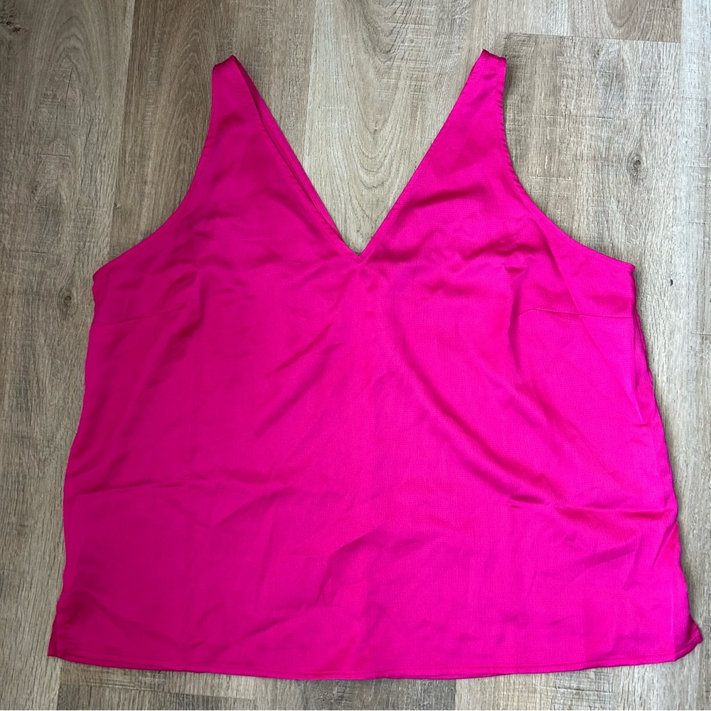 Pink Old Navy Silky Tank